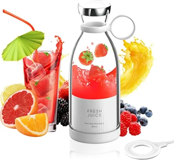 Portable Juicer Electric USB Juice Maker Mixer Bottle Blender Grinder