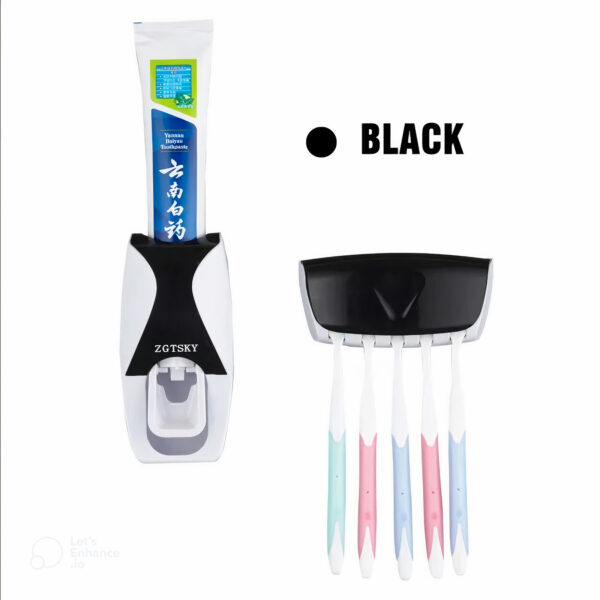 New Automatic Toothpaste Dispenser With 5 Brush Holder - Image 2