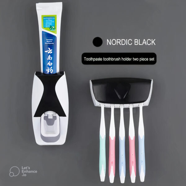 New Automatic Toothpaste Dispenser With 5 Brush Holder - Image 5