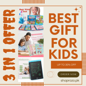 Kids' Creative Learning Bundle-- Magic Practice Book | Magic Water Book | LCD Writing Tablet